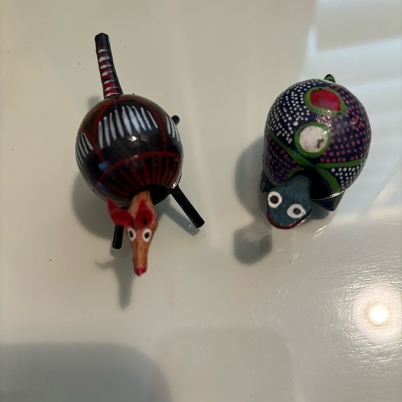 Miniature Mexican Folk Art Alebrije Figurines - Picture 3 of 4